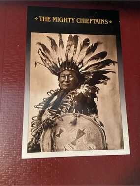 VTG Time Life Native American Indian Chief Mighty Chieftains coffee table book